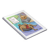 Ga met de stroom mee notitieboek (Rechterzijde)