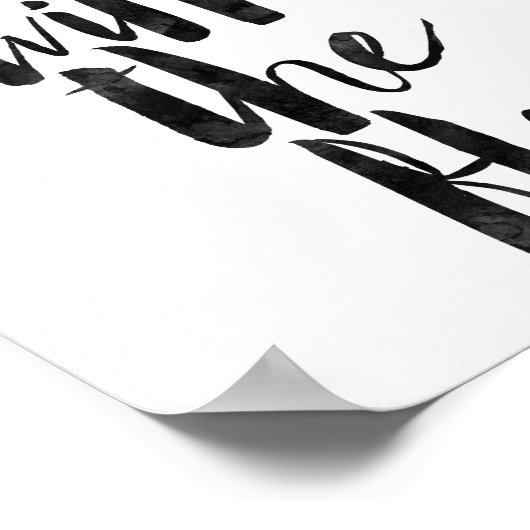 Ga met de stroom mee poster (Hoek)