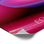 GA MET DE STROOM!! (Roze) Poster (Hoek)
