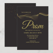 Ga met de stroomprom- uitnodiging (Voorkant / Achterkant)