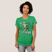 Ga met de trage t-shirt (Voorkant volledig)