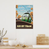 Ga met de tram poster (Keuken)