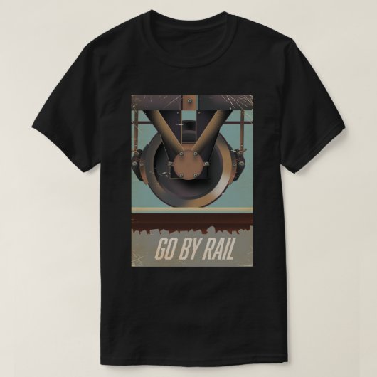 Ga met de trein t-shirt (Design voorkant)