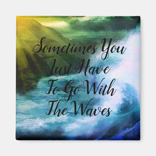 Ga met de Waves Magnet (Voorkant)