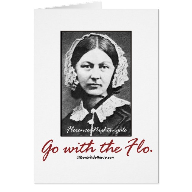 Ga met Florence Nightingale (Voorkant)