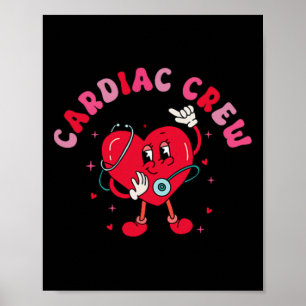 Ga met Flow Cardiac Crew Hart Cardiologie Valenti Poster