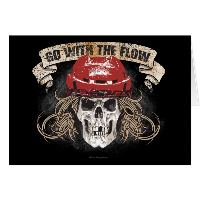 Ga met het (Hockey Hair) Red van de Stroom (Voorkant Horizontaal)