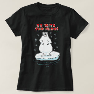 Ga met het ijs drijven! t-shirt