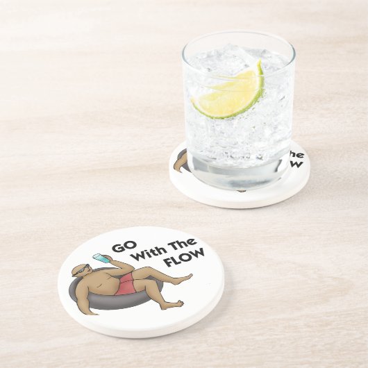 Ga met het Onderzetter van de Stroom (Zijkant)