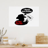 Ga met je mond mee! poster (Keuken)