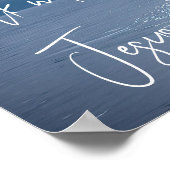 Ga met Jezus wandelen Poster (Hoek)