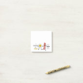 Ga mijn hartartikel niet achtervolgen en verzinnen post-it® notes (Op bureau)