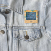 Ga mijn miniatuurtjes verder vierkante button 5,1 cm (In situ)