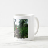 Ga moedig, moedig en volg je... koffiemok (Voorkant rechts)