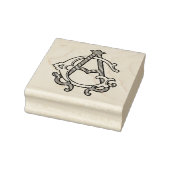 GA Monogram AG Monogram Rubberinktzegel Rubberstempel (Stempel)
