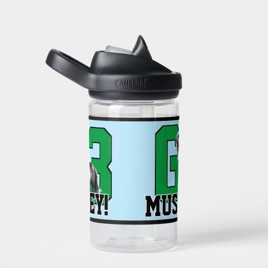 Ga Mustangs! Gepersonaliseerd Kinder sportteam Waterfles (Rechts)