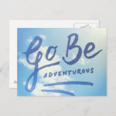 Ga naar Adventurous Sky Briefkaart (Voorkant / Achterkant)