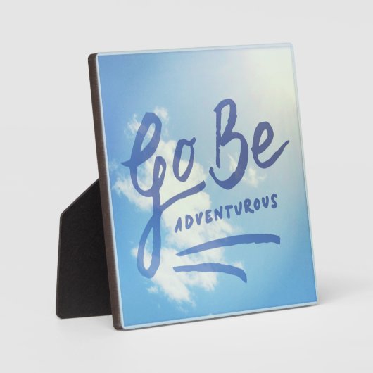 Ga naar Adventurous Sky Fotoplaat (Voorkant)