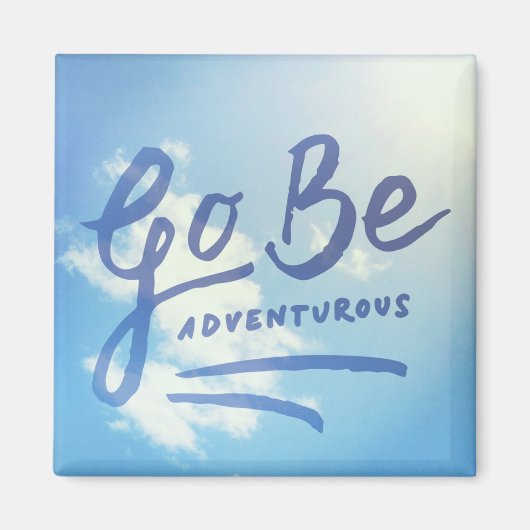 Ga naar Adventurous Sky Magneet (Voorkant)