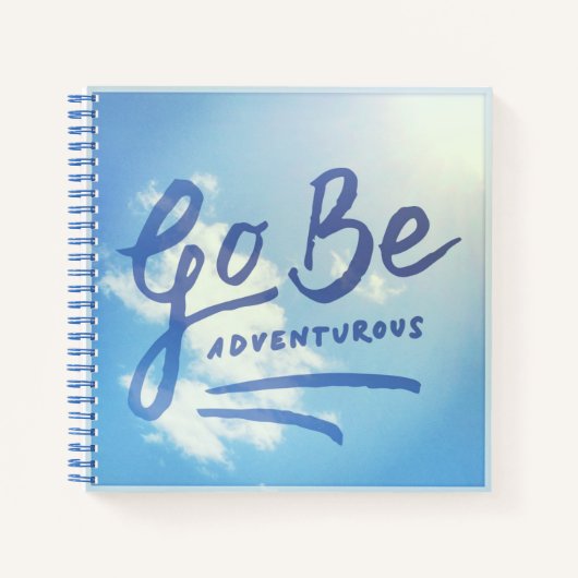 Ga naar Adventurous Sky Notitieboek (Voorkant)