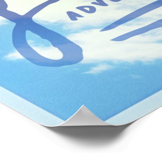 Ga naar Adventurous Sky Poster (Hoek)
