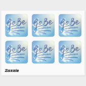 Ga naar Adventurous Sky Vierkante Sticker (Vel)