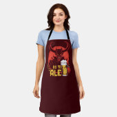 Ga naar Ale - Satan drinkt bier Schort (Gedragen)