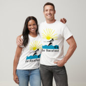 Ga naar Barefoot - Barefoot Water Skiing T-shirt (Unisex)