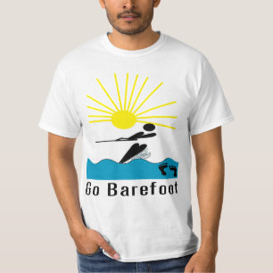 Ga naar Barefoot - Barefoot Water Skiing T-shirt