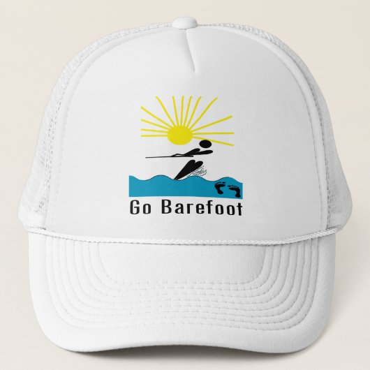 Ga naar Barefoot - Barefoot Water Skiing Trucker Pet (Voorkant)