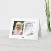 Ga naar Bethlehem Kerstkaart Feestdagen Kaart (Achterkant)