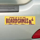 Ga naar Boardgames  Toeristisch thema Bumpersticker (Op auto)