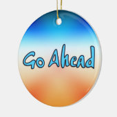Ga naar boven keramisch ornament (Links)