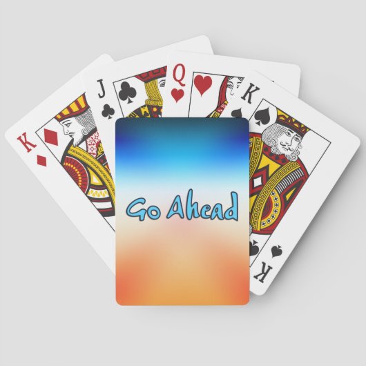 Ga naar boven pokerkaarten (Achterkant)