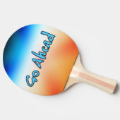 Ga naar boven tafeltennisbatje (Zijkant)