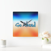 Ga naar boven vierkante klok (Huis)