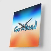 Ga naar boven vierkante klok (Hoek)