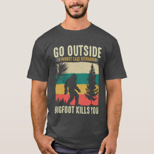 Ga naar buiten, in het slechtste geval wordt je ge t-shirt