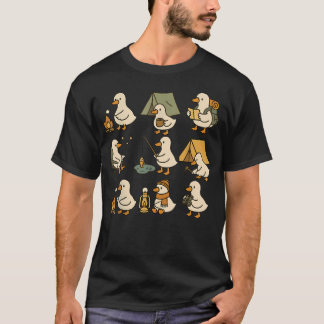 Ga naar buiten Kamperen Wandelen Liefhebber Dwaze T-shirt