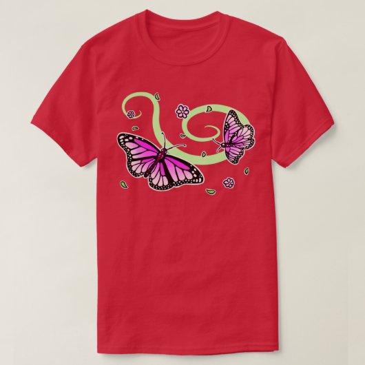 Ga naar Butterfly T-shirt (Design voorkant)