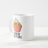 Ga naar Cake My Day Funny Food Pun Koffiemok (Voorkant links)