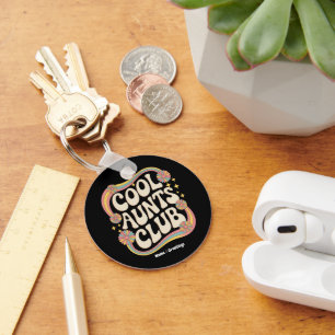 Ga naar de Cool Tants Club Funny Oversized Graphic Sleutelhanger