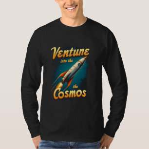 Ga naar de Cosmos Rocket - Space Explorer Gra T-shirt