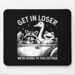 Ga naar de cottage wasbeer gans kikker muismat