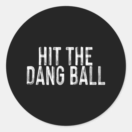 Ga naar de Dang LL1 Ronde Sticker (Voorkant)