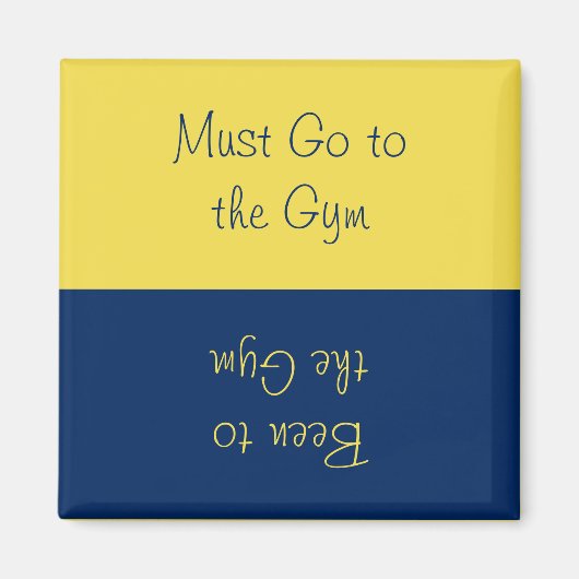 Ga naar de draaischijf van Gym Reversible Magneet (Voorkant)