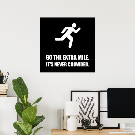 Ga naar de Extra Mile Poster (Thuiskantoor)