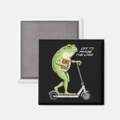 Ga Naar De Heer Prijzen Funny Frog Christelijke Me Magneet (Voorkant / Achterkant)
