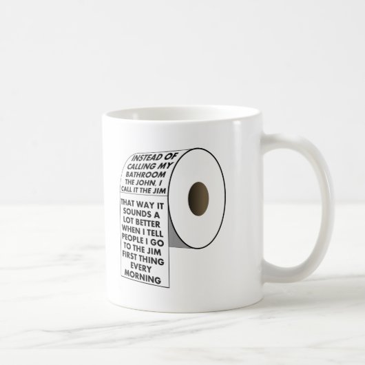 Ga naar de Jim Funny Mug Koffiemok (Rechts)