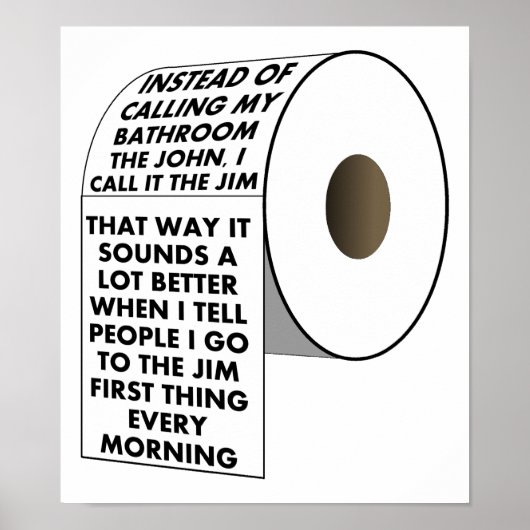 Ga naar de Jim Funny Poster (Voorkant)